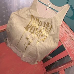 Gold "Dream" tank
