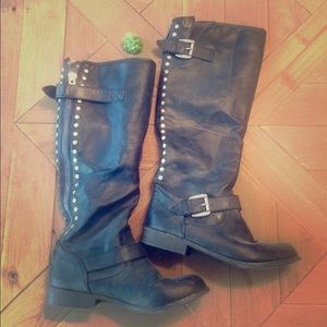 💚Studded Moto Boots💚