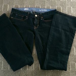 Gap 1969 bootcut dark wash curvy  29 / 8 long