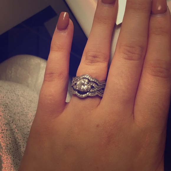 CZ bridal set