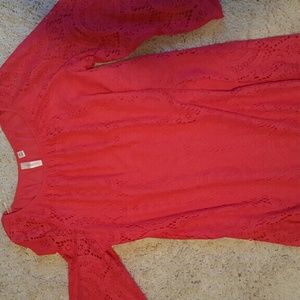 JACERA FLORESENT PINK DRESS