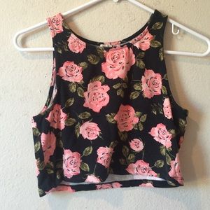 Floral Crop Top