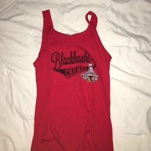Chicago Blackhawks Stanley Cup tank top