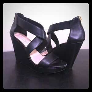 Jessica Simpson size 10 wedge shoes