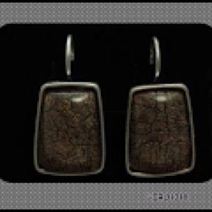 CLEARANCE New Enamel Crackled Earrings