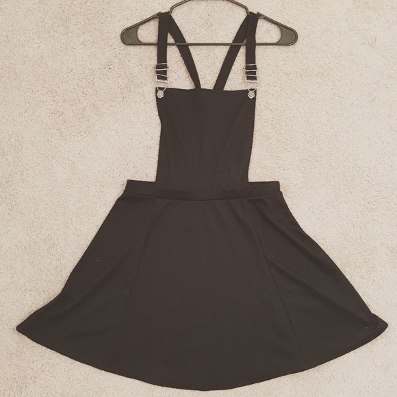 Hot Topic Dresses & Skirts - Black Overall Skirt Jumper