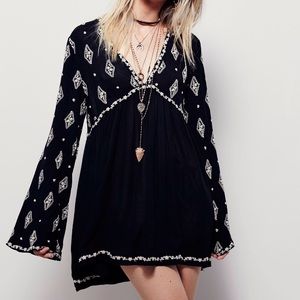 Free people embroidered tunic