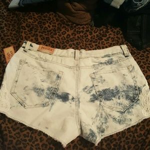High waisted shorts