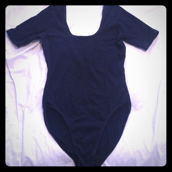 American apparel scoop low back leotard