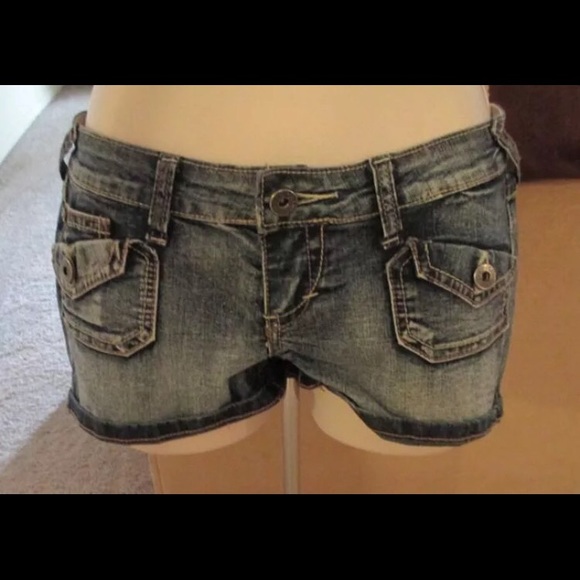 YMI NWOT Blue Denim Shorts Size:1