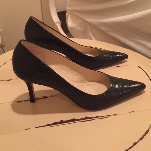 Ann Taylor | Shoes | Ann Taylor Black Dress Heel | Poshmark