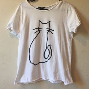 Cat Outline Shirt