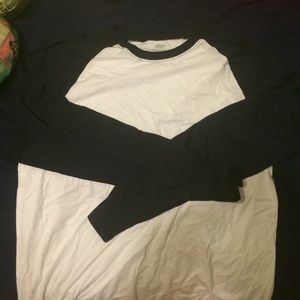 mens baseball long sleeve tee