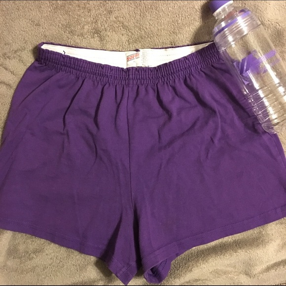 soffe shorts royal purple cheer poshmark
