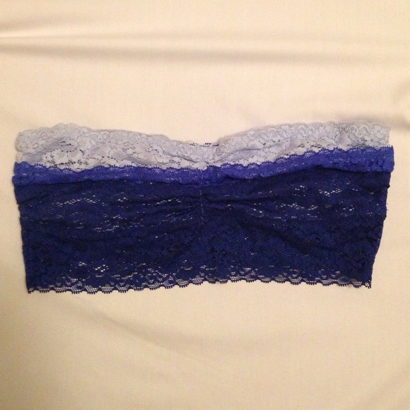 Lace bandeau bra small