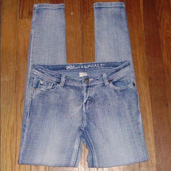 Blue Asphalt Low Rise Skinny Stretch Jeans SZ: 3