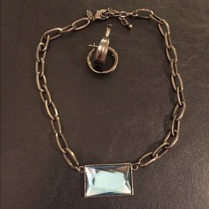 Necklace and earring set