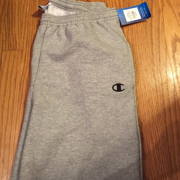 Champion men's gray sweat pants