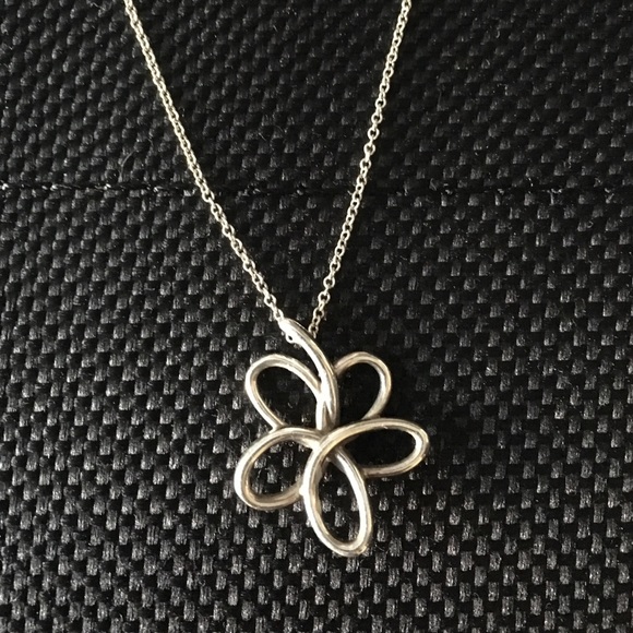 Tiffany & Co. Flower pendant necklace