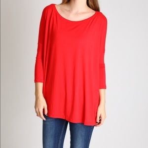 Red PIKO shirt