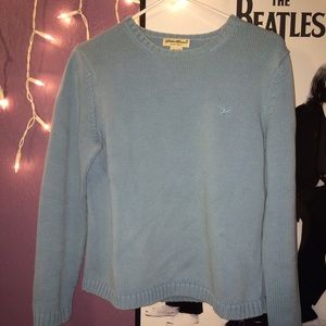 Eddie Bauer Baby Blue Sweater