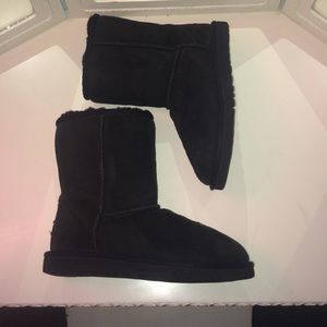 100% black UGG boots