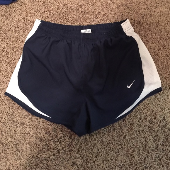 navy Nike shorts