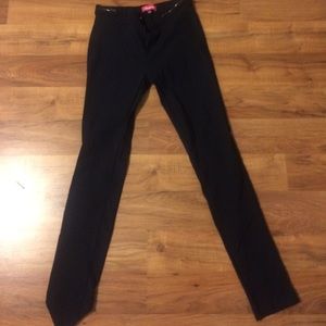 Navy skinny pants
