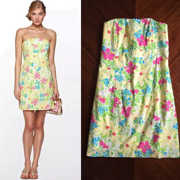 $168 Lilly Pulitzer Franco Dress Blue eyed girl - Picture 1 of 4