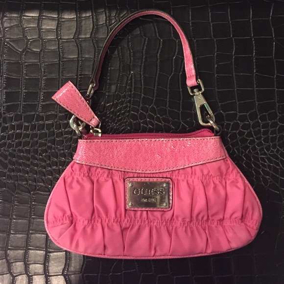 Guess pink purse