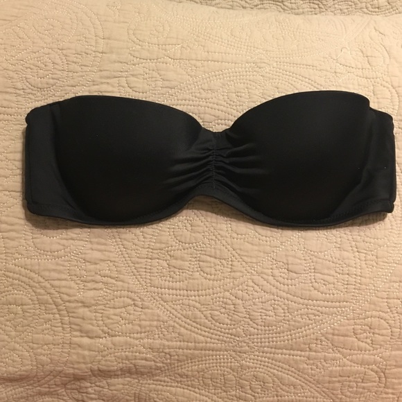 Black Victoria's Secret bandeau swim top