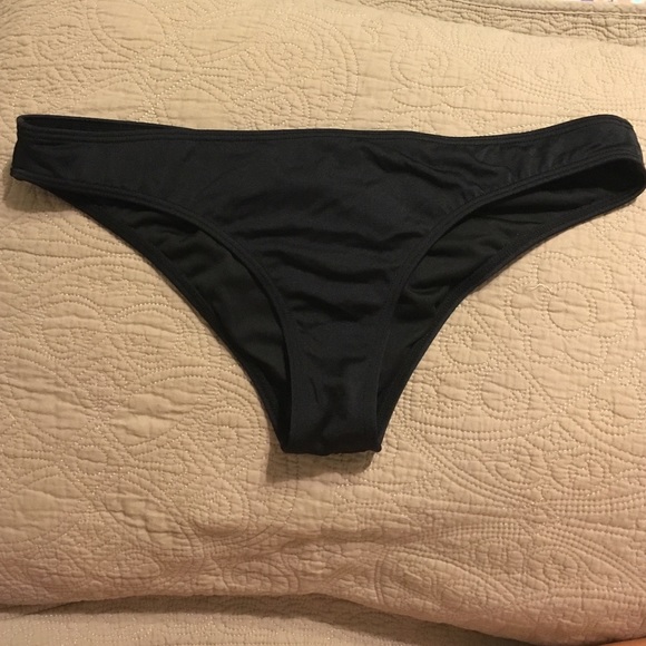 Black Victoria's Secret itsy swim bottoms