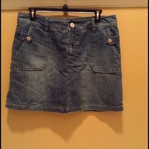 Faded Glory Denim Skort