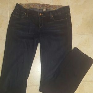 Paige Brand underbelly maternity jeans