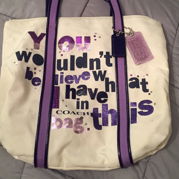 Coach tote