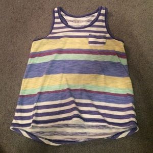 striped tank top