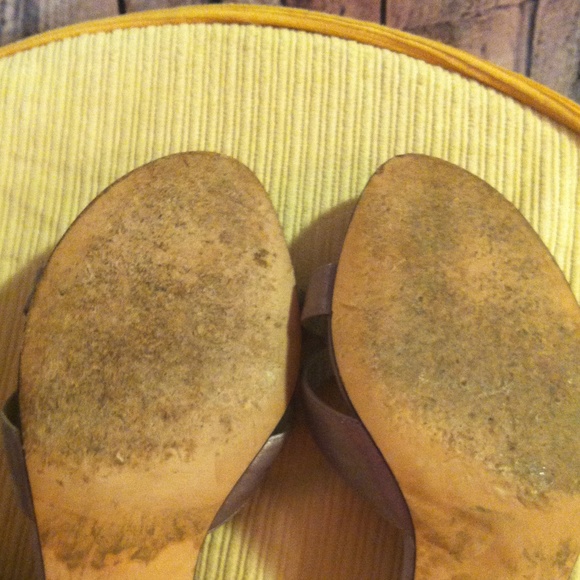 White BP Platinum Sandals Size 8.5 - Picture 4 of 4