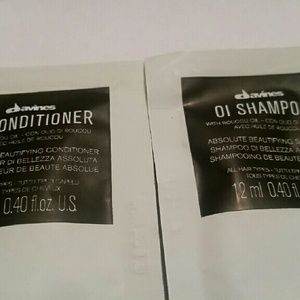 davines Oi Shampoo&Conditioner Foil Packets