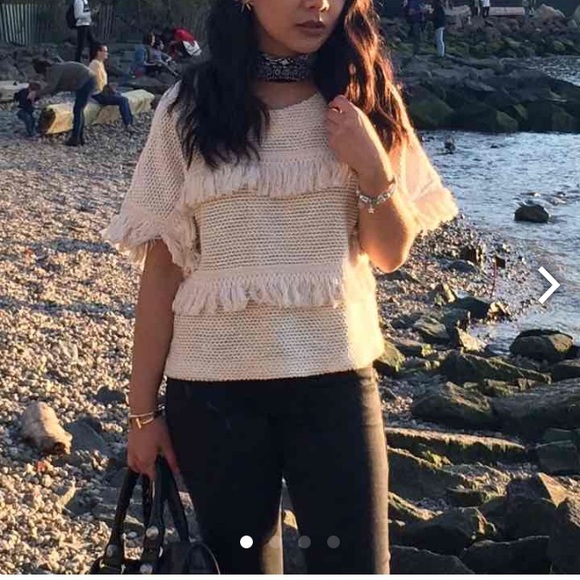 F21 fringe top