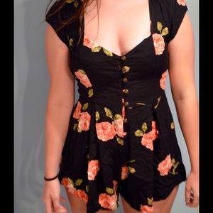 Kimchi Blue Floral Romper from Urban Outfitters