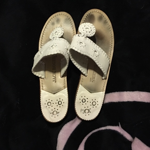 White jack Rogers size 8