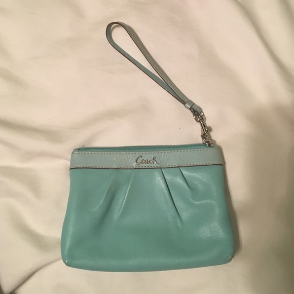 Authentic coach wristlet