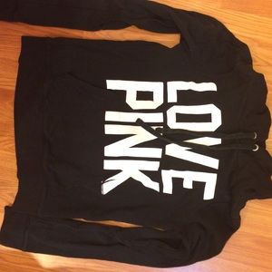 Pink VS black hoodie
