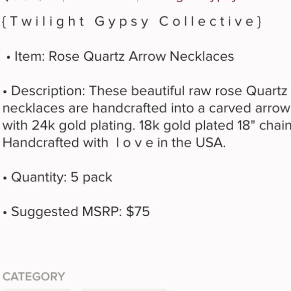 Just in! Pink necklaces gem triangle - Picture 4 of 4