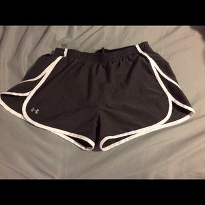 Gray Under Armour Running Shorts