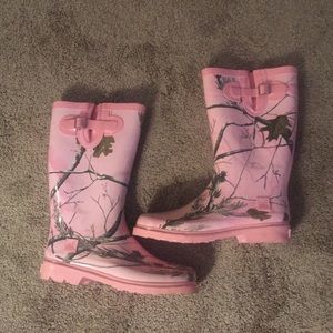 Real Tree Rain Boots