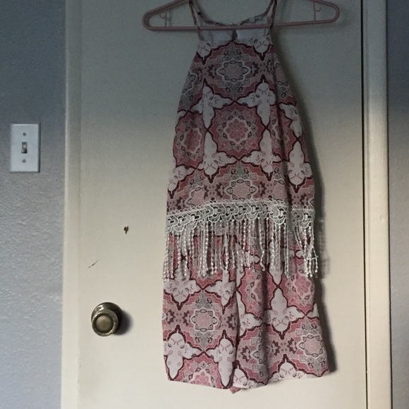 Paisley romper