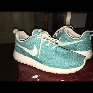 Fiberglass/ Turquoise Sport Nike Roshe Run