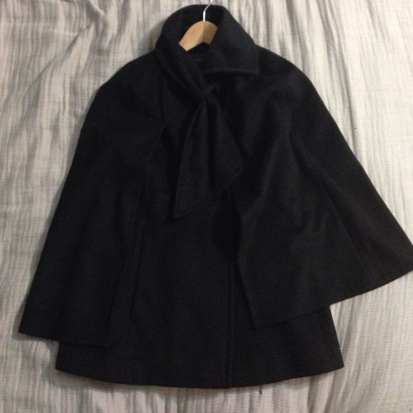 Black Cape Coat