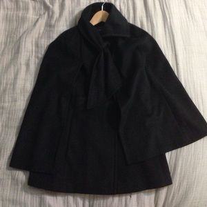 Black Cape Coat